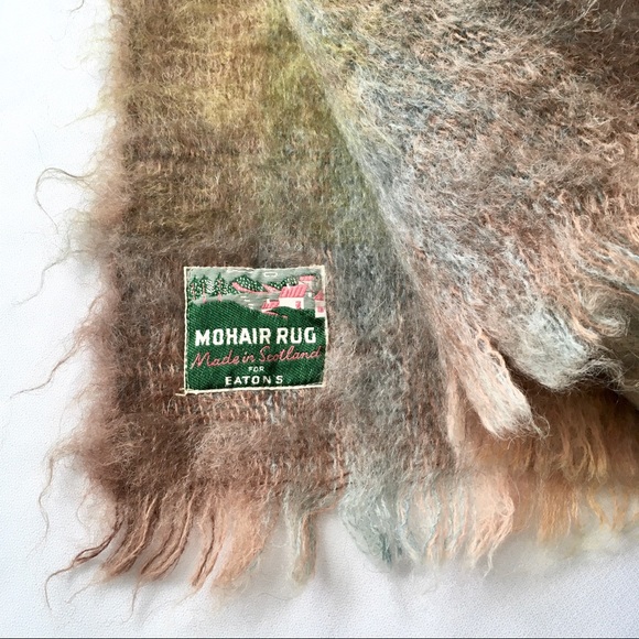 Other - Vintage Mohair Throw Blanket